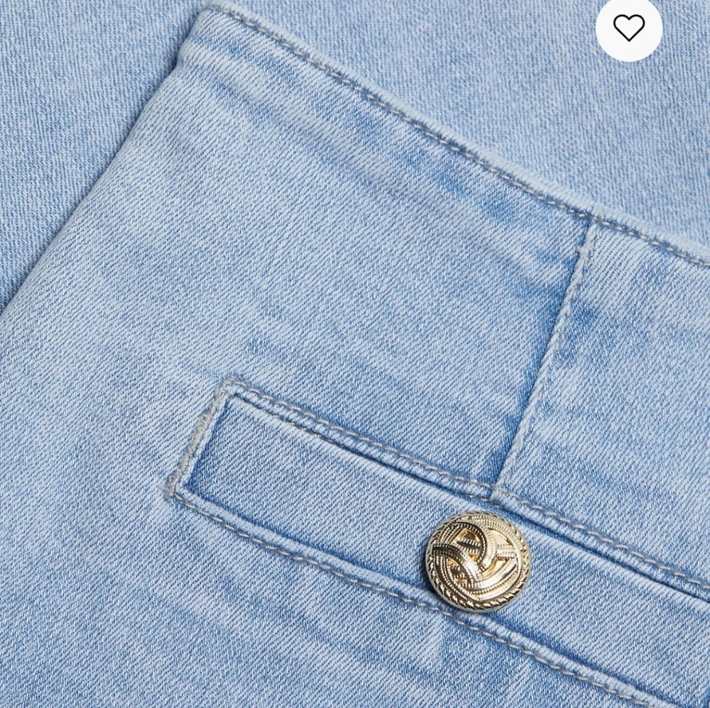 GENERATION LOVE Adella Denim Skirt. Size 32 (~US 12) NWT - Picture 11 of 12